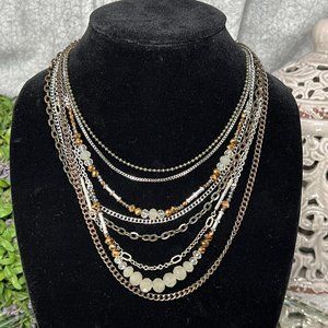LOFT Multi-Chain Necklace - NEW